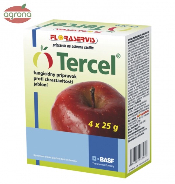 Tercel 4x25g novinka chrastavitosť