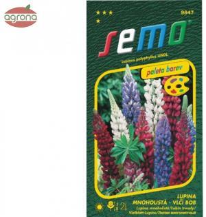 Vlčí bôb / Lupina SM Zmes farieb, PALETA FARIEB 1,5g