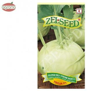 Kaleráb biely stredne skorý ZS Troja F1 70 semien