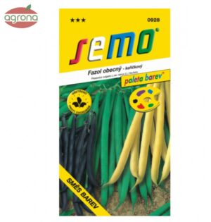 Fazuľa kríčková SM zmes farieb PALETA FARIEB 10g