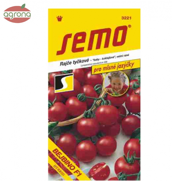 Rajčiak kolíkový SM Bejbino F1 MLSNÉ JAZÝČKY 35s