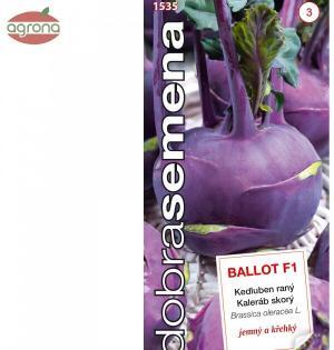 Kaleráb modrý skorý DS Ballot F1 40sem.