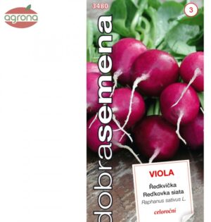 Reďkovka fialová DS Viola - celoročná, 4 g