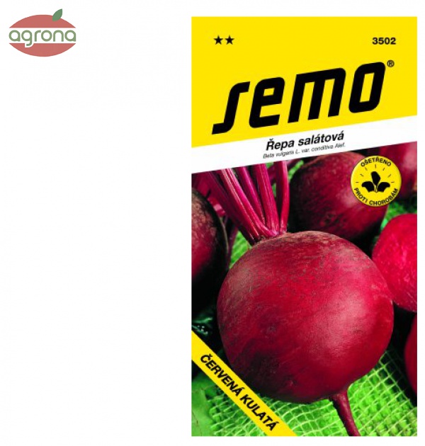 Repa šalátová guľatá SM Červená kulatá (cvikla) 3g