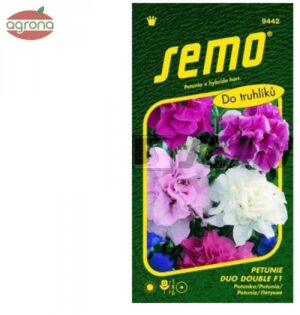 Petúnia zmes SM Duo Double F1 - plnokvetá 30s.