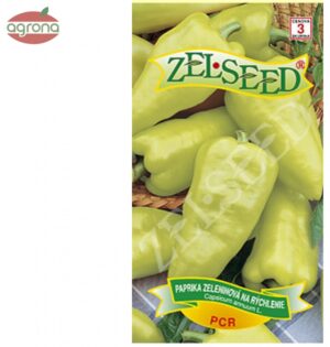 Paprika zeleninová ZS PCR - na rýchlenie 0,7gramu  (asi 70-80 semien)