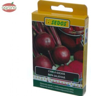 Výsevný pásik Repa šalátová Červená guľatá 5m 100s