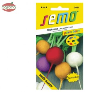 Reďkovka SM Zmes farieb PALETA FARIEB 5g