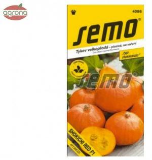 Tekvica SM Shokichi red F1 - typ "Kabocha" 8sem.