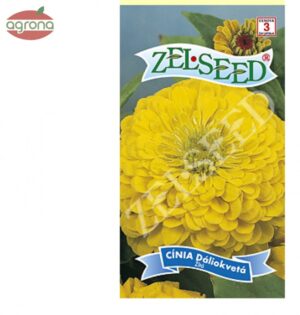 Cínia dáliokvetá ZS žltá  0,80 g