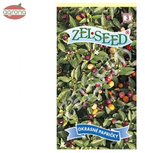 Paprička okrasná ZS guľatá 0,60g