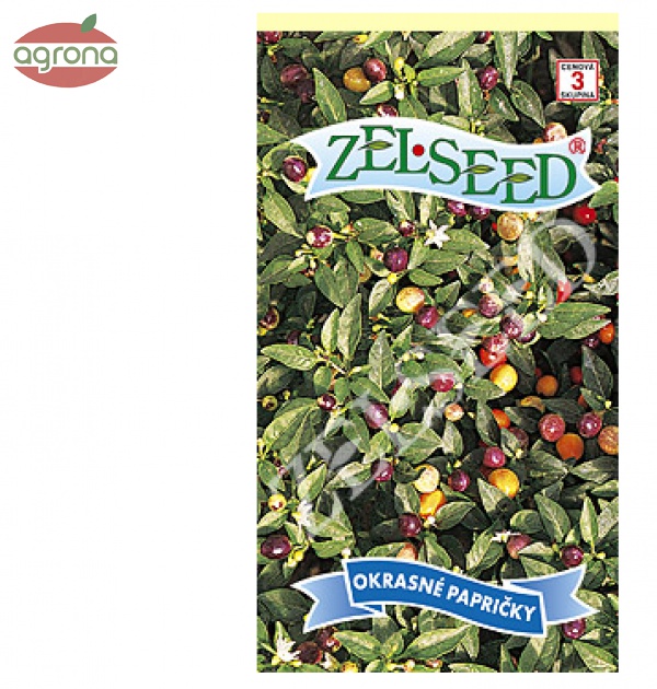 Paprička okrasná ZS guľatá 0,60g