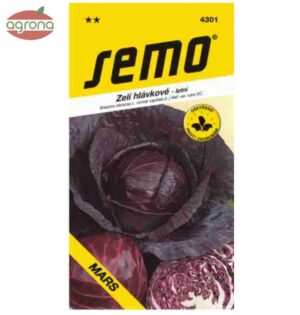 Kapusta červená letná SM Mars 0,8g