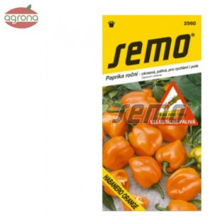 Paprika SM Habanero orange - veľmi silno pálivá 15s