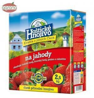 Hoštické hnojivo organické Jahody 2,5kg, čisto prírodné