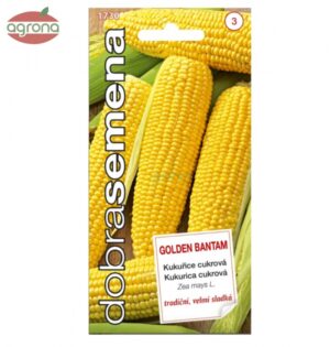 Kukurica cukrová DS Golden Bantam - super sladká, postupný zber, 5 g