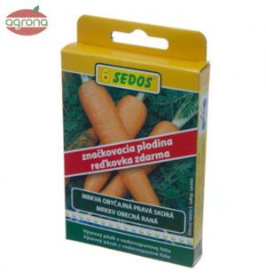 Výsevný pásik Mrkva skorá Naomi +reďkovka Stela 10m 600+60s