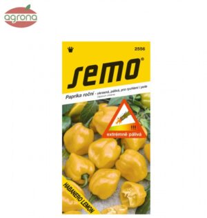 Paprika SM Habanero lemon, veľmi silne pálivá, žltá SHU 500 000, kód 2556  15s.