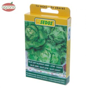 Výsevný pásik Šalát jarný+letný+ľadový 5m 15