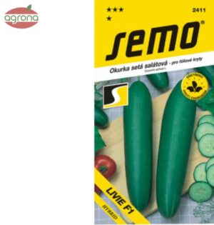 Uhorka šalátová SM Linda F1 Mix - na pole 1,3g
