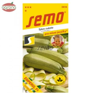 Cuketa SM Emperol F1 - svetlozelená, krátka MLSNÉ JAZÝČKY 1,5g