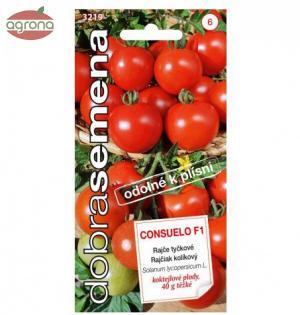 Rajčiak kolíkový DS Consuelo F1 - odolný k plesni, 10 semien