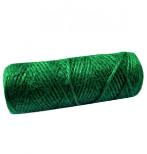 Záhradnícky jutový špagát (provázek zelený) 70m Conex