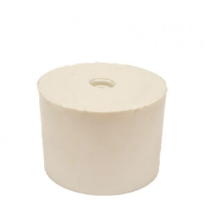 Zátka gumená biela 48/44mm