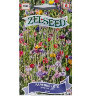 Zmes letničiek do trávnika ZS FAREBNÉ LETO - trávnatý koberec 6g