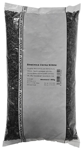 Slnečnica čierna 800g Konvička