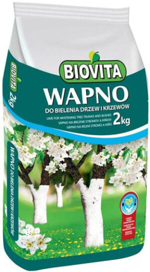 Vápno na stromy a kríky - náter na bielenie, 2kg