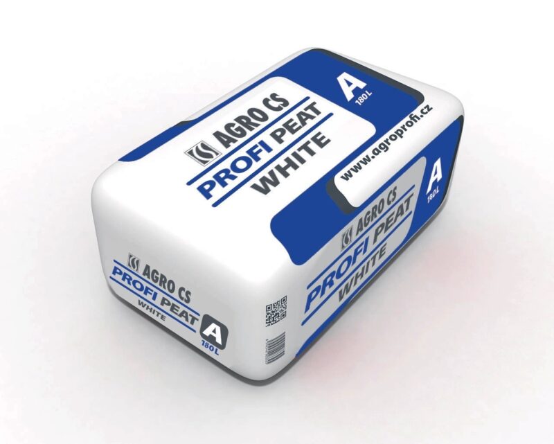 Agro Rašelina biela 180 L , 0-22mm, 3-3,5 pH