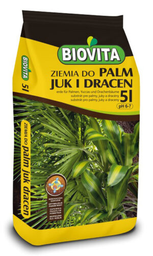 Substrát na palmy, juky, draceny 5 L Biovita (Ziemla palmy, juky, draceny)