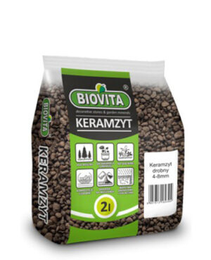 Keramzit drobný 2 L Biovita (keramzyt)