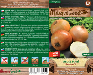 Cibuľa jarná MS Bolero F1 1,3g/ 200s.