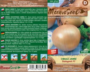 Cibuľa jarná MS Stalagmit F1 1,3g/ 200s.