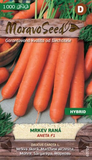 Mrkva skorá MS Aneta F1 1,2g/ 750s.