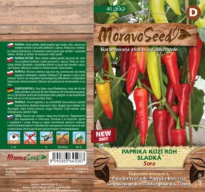 Paprika MS Sora baraní roh, sladká 40s.