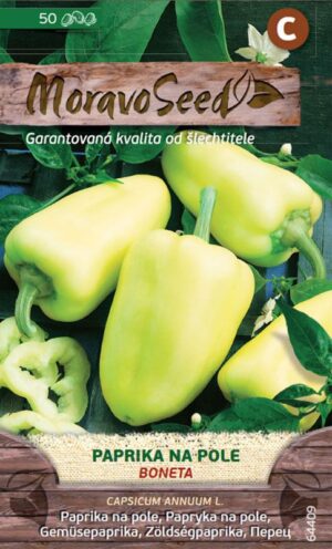 Paprika na pole MS Boneta  50s.