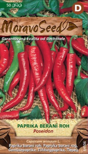 Paprika pálivá MS Poseidon baraní roh  40s.