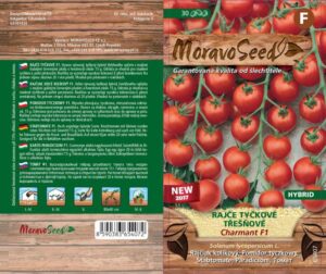 Rajčiak kol. MS Charmant F1 čerešňový, červený 25s.