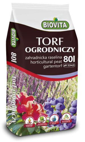 Rašelina kyslá 80L/42P ph 3,5-4,5   (Torf ogrodniczy kwasny Biovita)