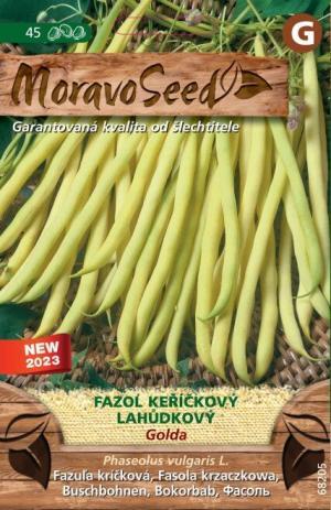 Fazuľa kríčková žltá MS Golda - lahôdková 8g/ 45s.