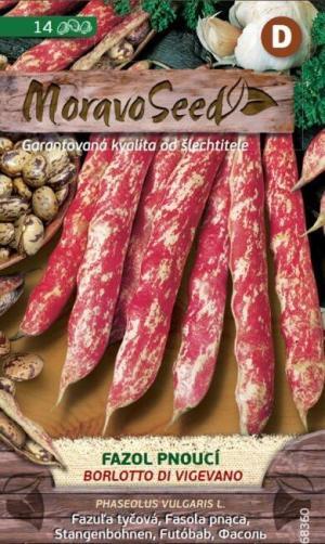 Fazuľa tyč.strakatá MS Borlotto di Vigevano 15g/ 15s.