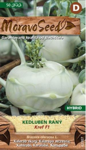 Kaleráb biely sk. MS  Kref F1, 50s.