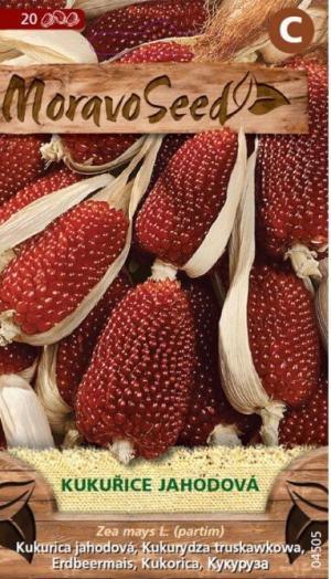 Kukurica okras. MS Jahodová na sušenie 2g/ 20s.