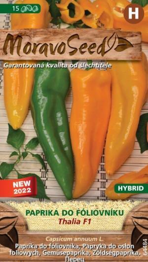 Paprika MS Thalia F1 - žltá, špicatá, rýchlenie aj na pole, 15 s.