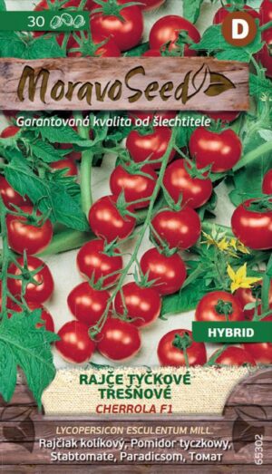 Rajčiak kol. MS Cherrola F1 - čerešňový, červený 30s.