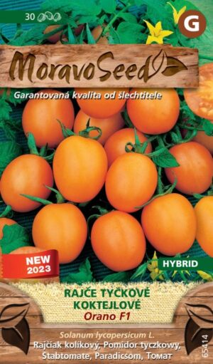 Rajčiak kol. Orano F1 - kokt., oranžový, 30s.