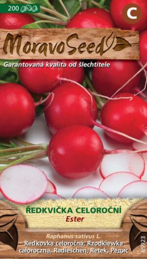 Reďkovka červ. MS Ester - celoročná, skorá, 3g/ 200s.